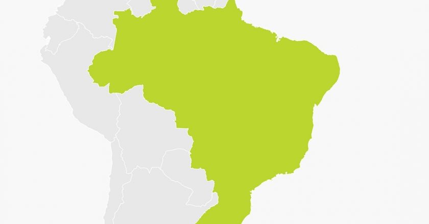 Mapa do Brasil. Foto: Reprodução
