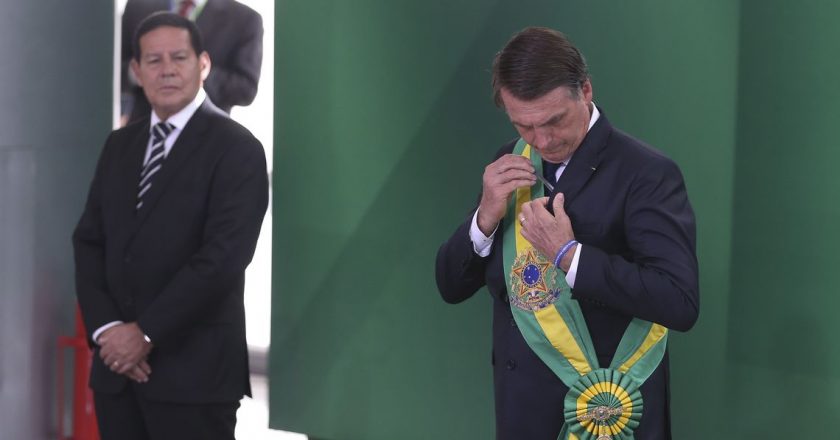 Jair Bolsonaro e Hamilton Mourão. Foto: