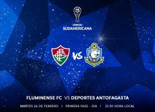 Fluminense x Antofagasta. Foto: Divulgação