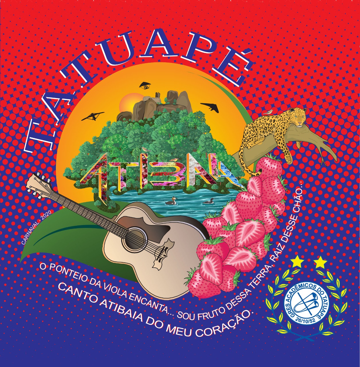 Logotipo do enredo da Acadêmicos do Tatuapé para o Carnaval de 2020. Foto: Divulgação