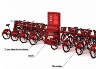Maricá terá sistema gratuito de compartilhamento de bicicletas. Foto: Divulgação