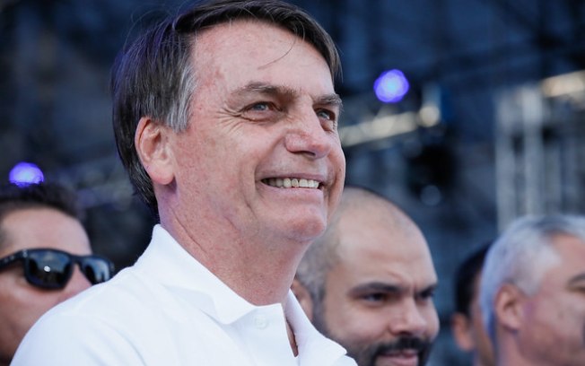 Bolsonaro participa da Marcha para Jesus. Foto: Palácio do Planalto