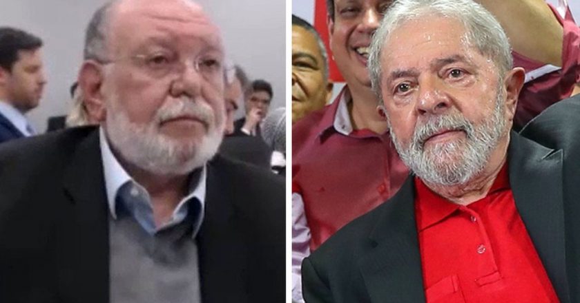 Léo Pinheiro e Lula. Foto: Reprodução