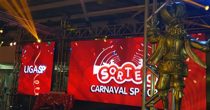 Sorteio da ordem de desfiles do Carnaval de São Paulo 2020. Foto: SRzd – Guilherme Queiroz