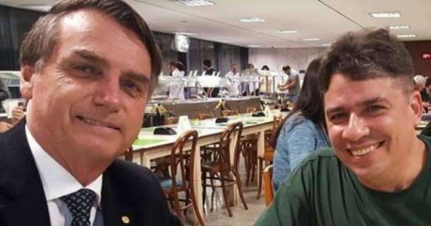 Jair Bolsonaro e Victor Nagem. Foto: Reprodução/Facebook