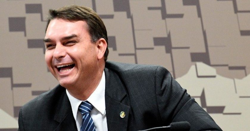 Flávio Bolsonaro. Foto: Agência Senado