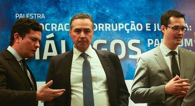 Em novo diálogo, Moro e Deltan falam de jantar com ministro Luís Roberto Barroso. Foto: : José Cruz/Agência Brasil
