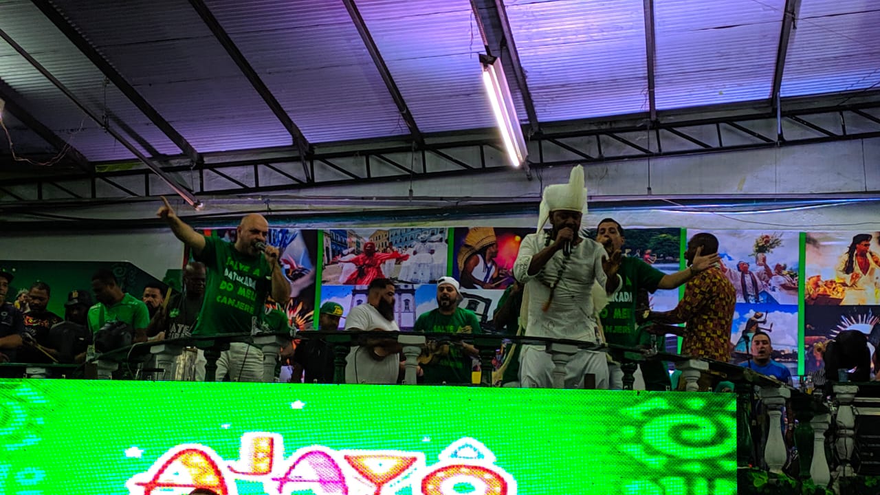 "Samba 7" se apresenta na Camisa Verde e Branco. Foto: SRzd - Guilherme Queiroz