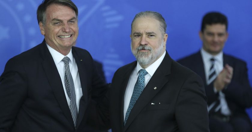 Augusto Aras toma posse na Procuradoria-Geral da República. Foto: José Cruz/Agência Brasil