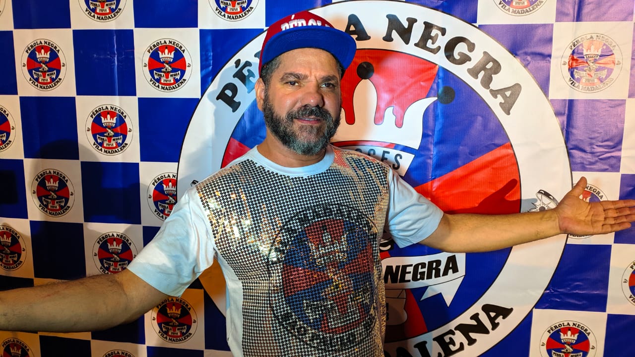 Anselmo Brito, carnavalesco da Pérola Negra. Foto: SRzd - Guilherme Queiroz
