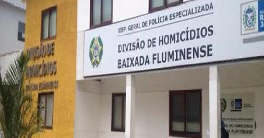Delegacia de Homicídios da Baixada Fluminense. Foto: Divulgação
