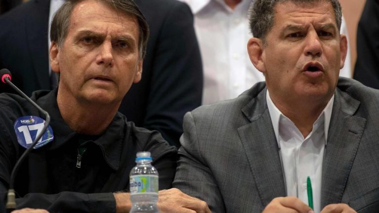 Jair Bolsonaro e Gustavo Bebianno. Foto: Reprodução de Internet