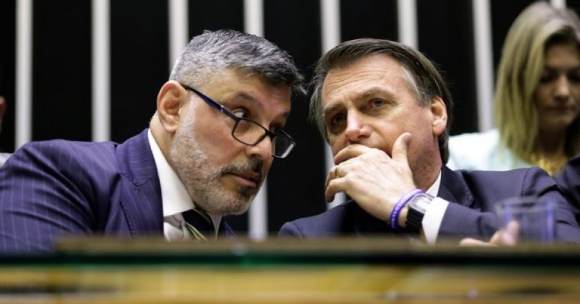 Alexandre Frota e Jair Bolsonaro. Foto: Michel Jesus/Câmara dos Deputados