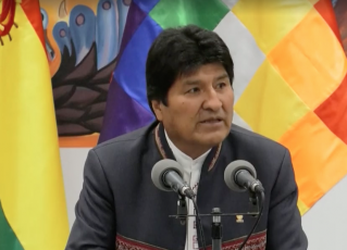 Evo Morales. Foto: Reprodução de TV