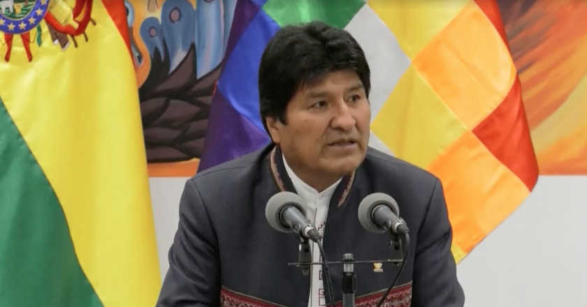 Evo Morales. Foto: Reprodução de TV