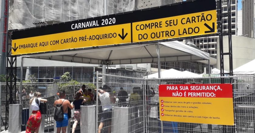 Metrô no Rio. Foto: Divulgação
