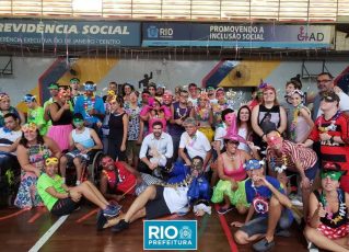 Baile de Carnaval da CIAD Mestre Candeia em 2019. Foto:Assessoria de Comunicação Subsecretaria de Esporte e Lazer da Prefeitura do Rio.
