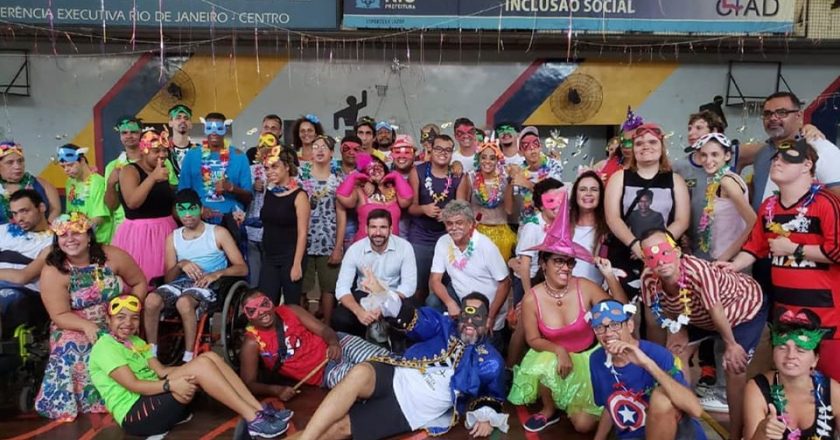 Baile de Carnaval da CIAD Mestre Candeia em 2019. Foto:Assessoria de Comunicação Subsecretaria de Esporte e Lazer da Prefeitura do Rio.