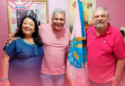 Angelina Basílio, Paulo Menezes e Osmar Costa. Foto: Divulgação