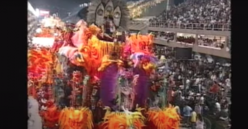 Desfile da Unidos do Viradouro - 2000. Foto: Reprodução