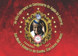 Logo do enredo da Unidos de São Lucas para o próximo Carnaval. Foto: Divulgação