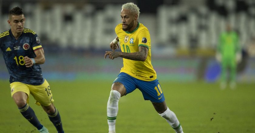 Neymar. Foto: Lucas Figueiredo/CBF