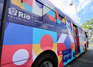 , Prefeitura do Rio lança tour em ônibus elétrico por Madureira. Foto: Beth Santos/Prefeitura do Rio