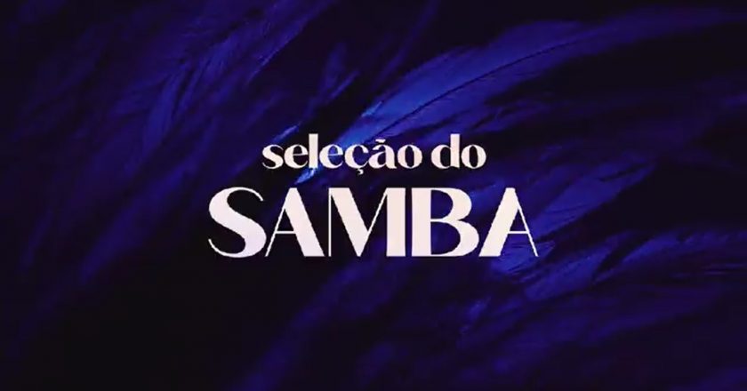 Chamada do programa 'Seleção do Samba', da TV Globo. Foto: Reprodução/TV