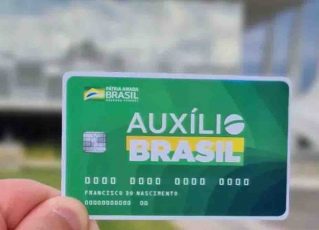 Cartão do Auxílio Brasil. Foto: Divulgação/Governo Federal