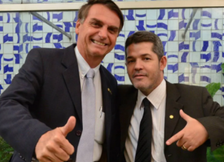 Delegado Waldir e Jair Bolsonaro. Foto: Reprodução do Facebook