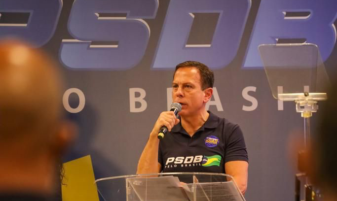 Doria vence prévias e será o candidato a presidente pelo PSDB. Foto: Facebook/PSDB