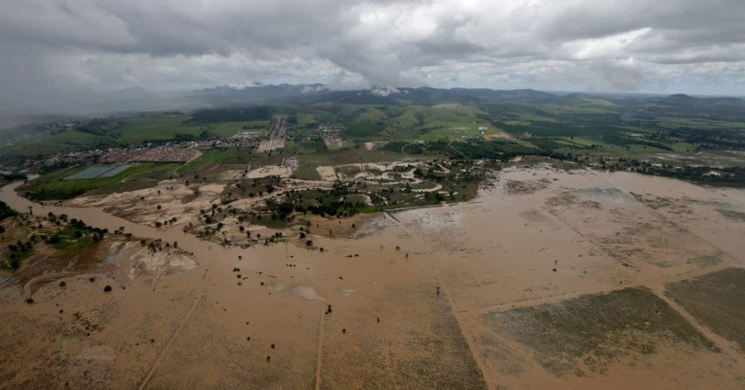 Fortes chuvas causam enchentes na Bahia desde o fim de novembro. Foto: Manu Dias/GOVBA