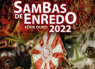 Capa do CD do Carnaval da Série Ouro 2022. Foto: Liga-RJ