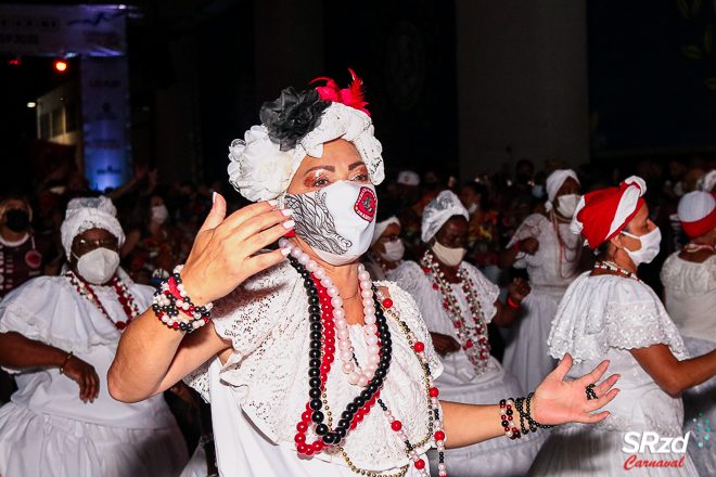 Liga-SP sugeriu retirada do quesito harmonia e uso obrigatório de máscaras durante os desfiles. Foto: SRzd/Cesar R. Santos