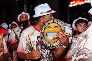 Dragões da Real na Festa de Lançamento do CD do Carnaval de São Paulo 2022. Foto: SRzd/Cesar R. Santos