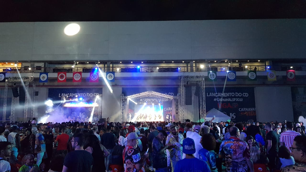 Festa de Lançamento do CD do Carnaval de São Paulo 2022. Foto: SRzd