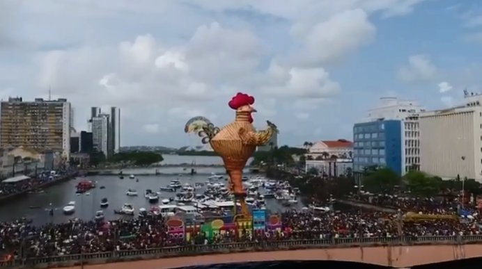 Carnaval de Pernambuco. Foto: Reprodução da TV
