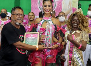 Lins Imperial completa time de musas para o Carnaval 2022. Foto: Valber Luis/Divulgação