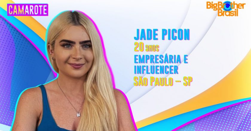 Jade Picon é participante do BBB 22. Foto: Globo
