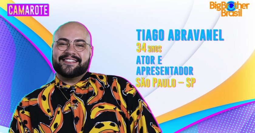Tiago Abravanel é participante do BBB 22. Foto: Globo