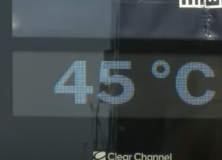 Temperatura. Foto: Reprodução da TV