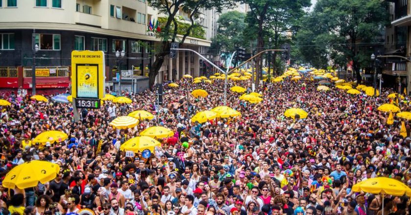 Carnaval de rua de São Paulo. Foto: Edson Lopes Jr/Prefeitura de São Paulo