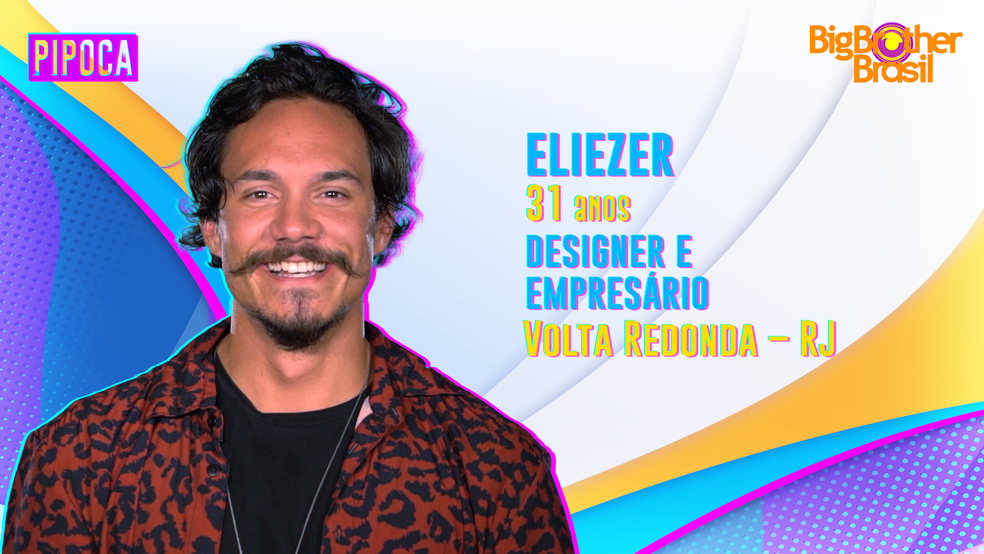 Eliezer é participante do BBB 22. Foto: Globo