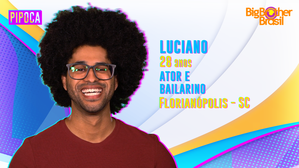 Luciano é participante do BBB 22. Foto: Globo