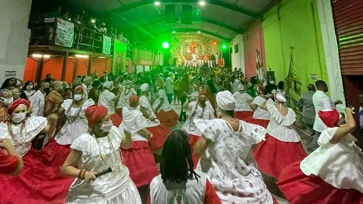 Festa de 47 anos da X-9 Paulistana. Foto: Reprodução/Facebook/Guilherme Dietrich/X-9 Paulistana