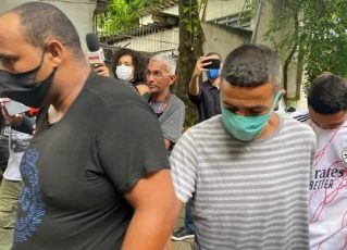 Justiça mantém prisões dos três agressores de Moïse em quiosque. Foto: Reprodução/TV/RecordTV