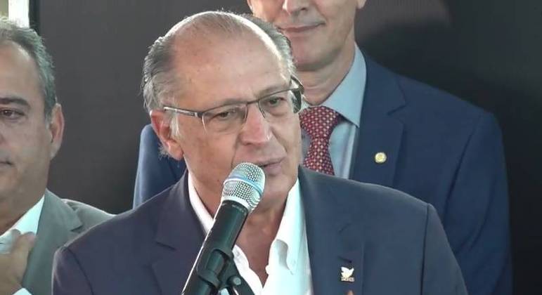 Alckmin se filia ao PSB. Foto: Reprodução de TV