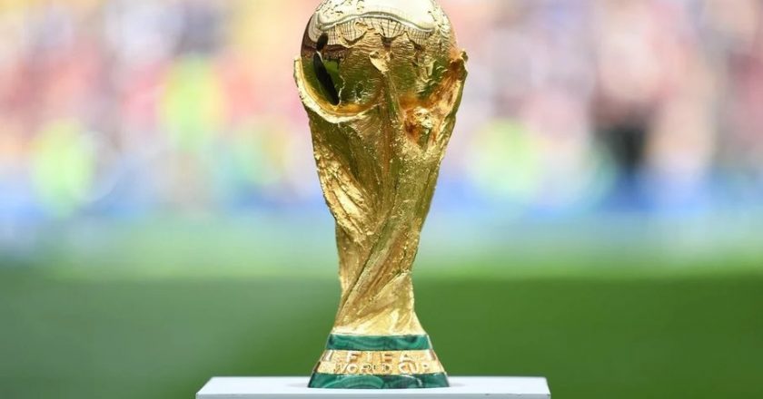 Taça da Copa do Mundo. Foto: Divulgação/Fifa