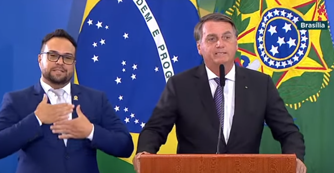 Jair Bolsonaro. Foto: Reprodução da TV