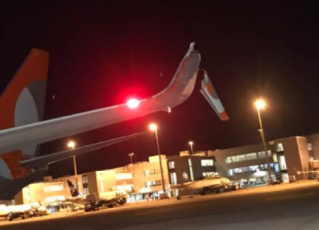 SP: Aviões da Gol e da Azul se colidem em aeroporto. Foto: Divulgação - Aeroflap